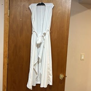 Mango self tie dress